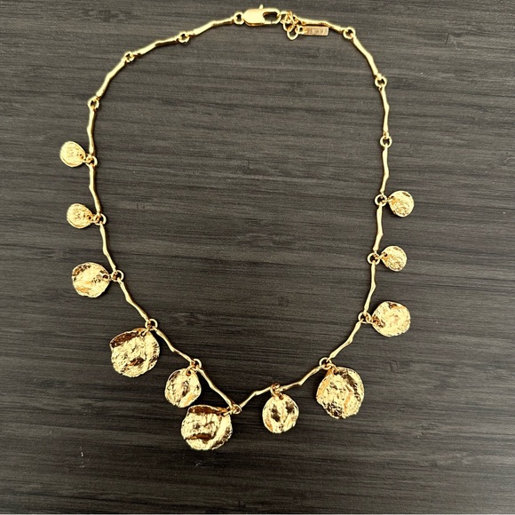 Zara Pack of 3 Medallion Necklaces in Gold Tone - Picture 8 of 9